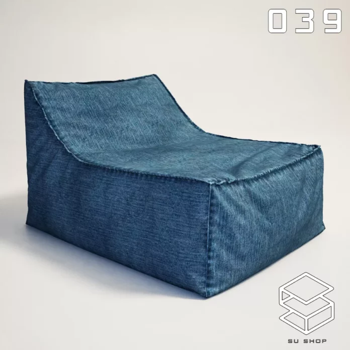 MODERN ARMCHAIR - SKETCHUP 3D MODEL - VRAY OR ENSCAPE - ID00698