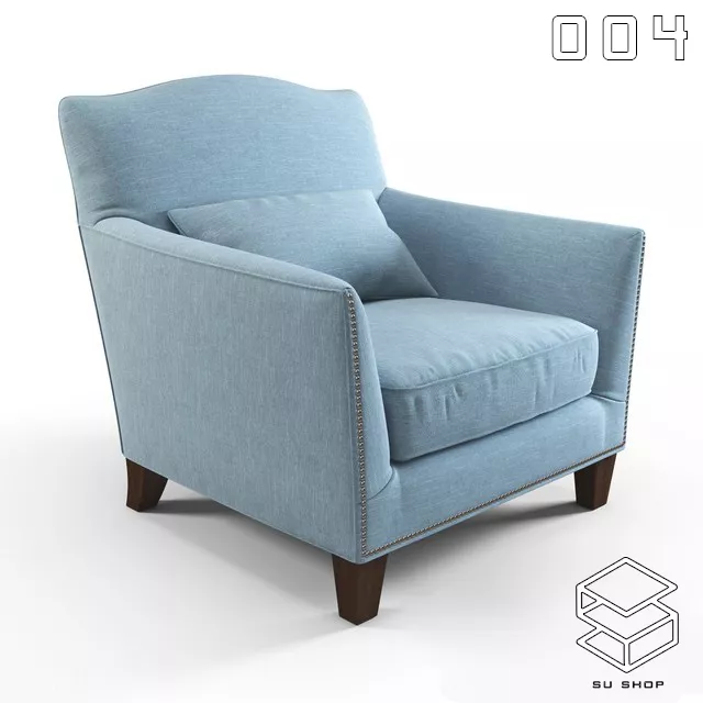 MODERN ARMCHAIR - SKETCHUP 3D MODEL - VRAY OR ENSCAPE - ID00699