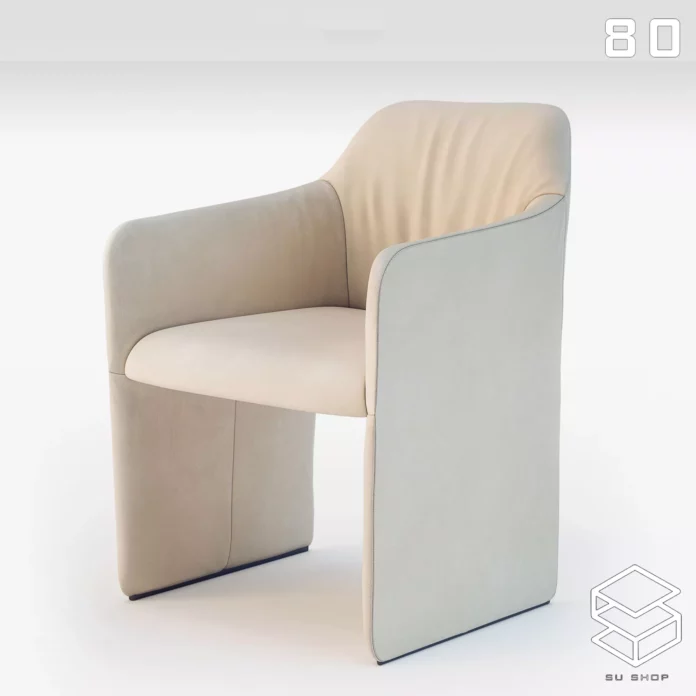 MODERN ARMCHAIR - SKETCHUP 3D MODEL - VRAY OR ENSCAPE - ID00744