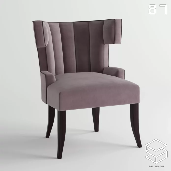 MODERN ARMCHAIR - SKETCHUP 3D MODEL - VRAY OR ENSCAPE - ID00751