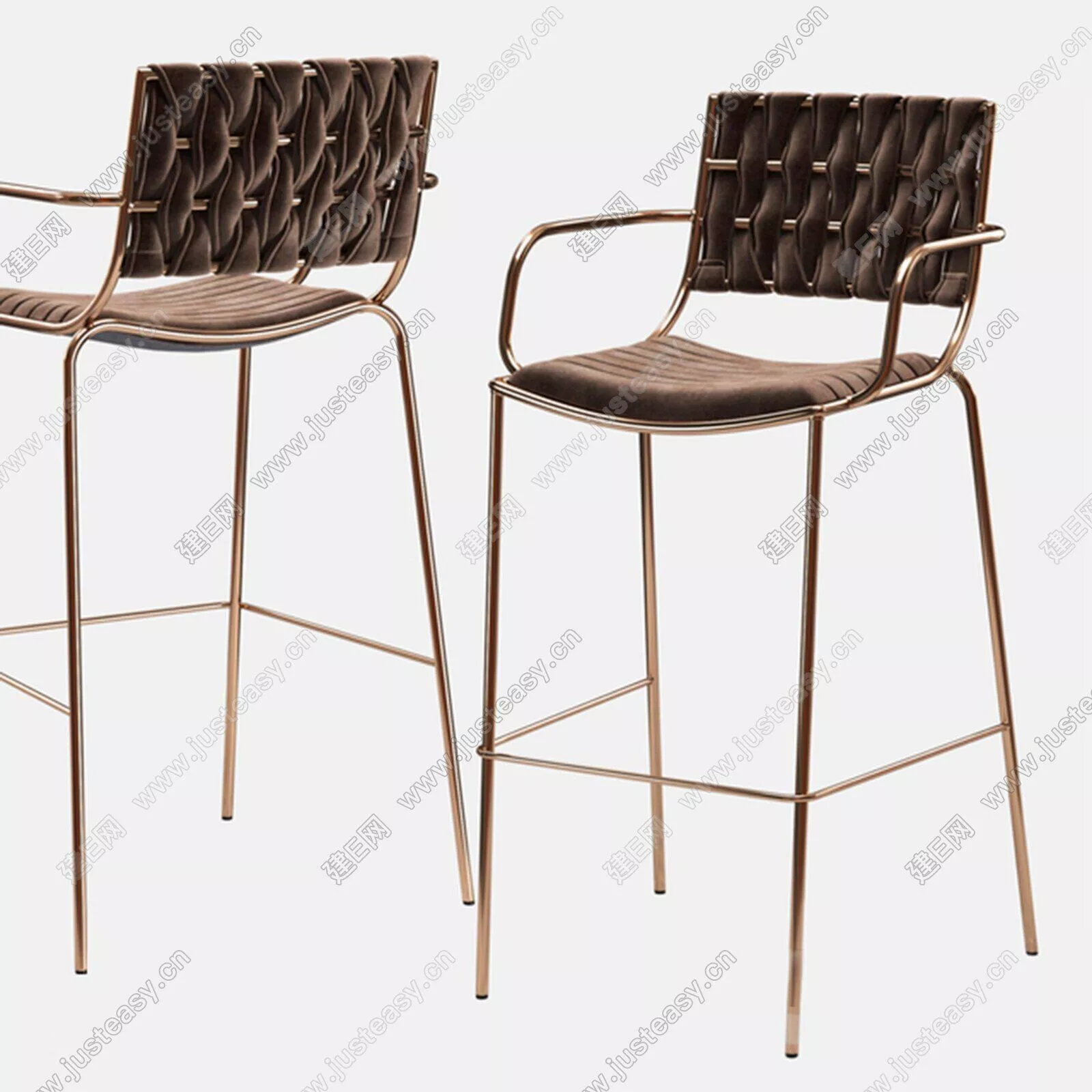 MODERN BAR CHAIR - SKETCHUP 3D MODEL - ENSCAPE - 101403019