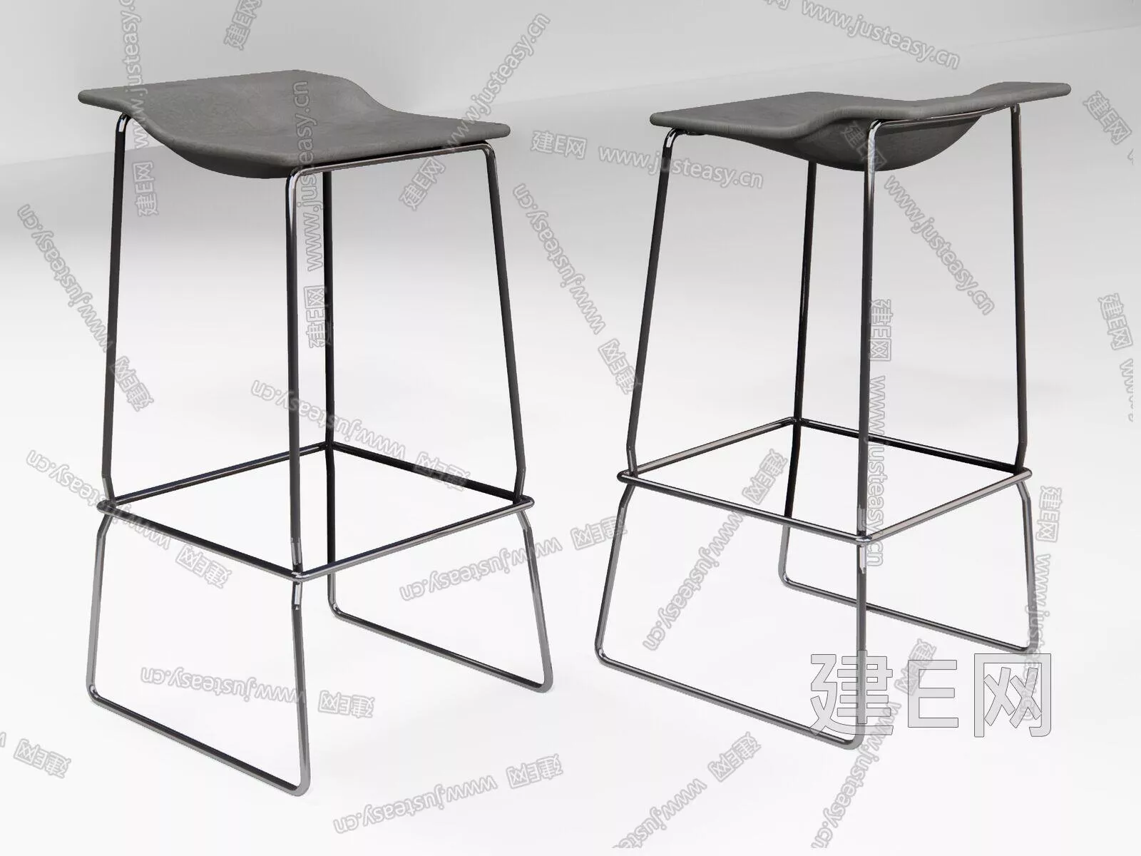 MODERN BAR CHAIR - SKETCHUP 3D MODEL - ENSCAPE - 102384965