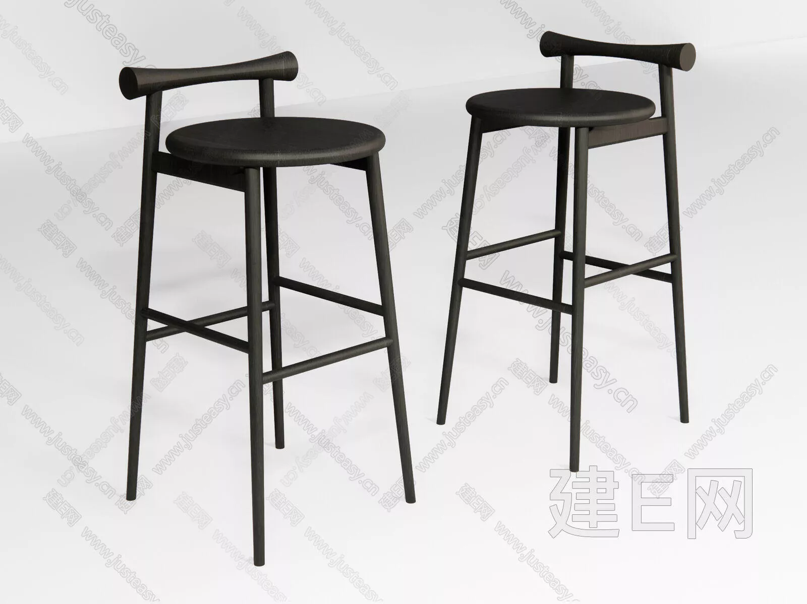 MODERN BAR CHAIR - SKETCHUP 3D MODEL - ENSCAPE - 102843869