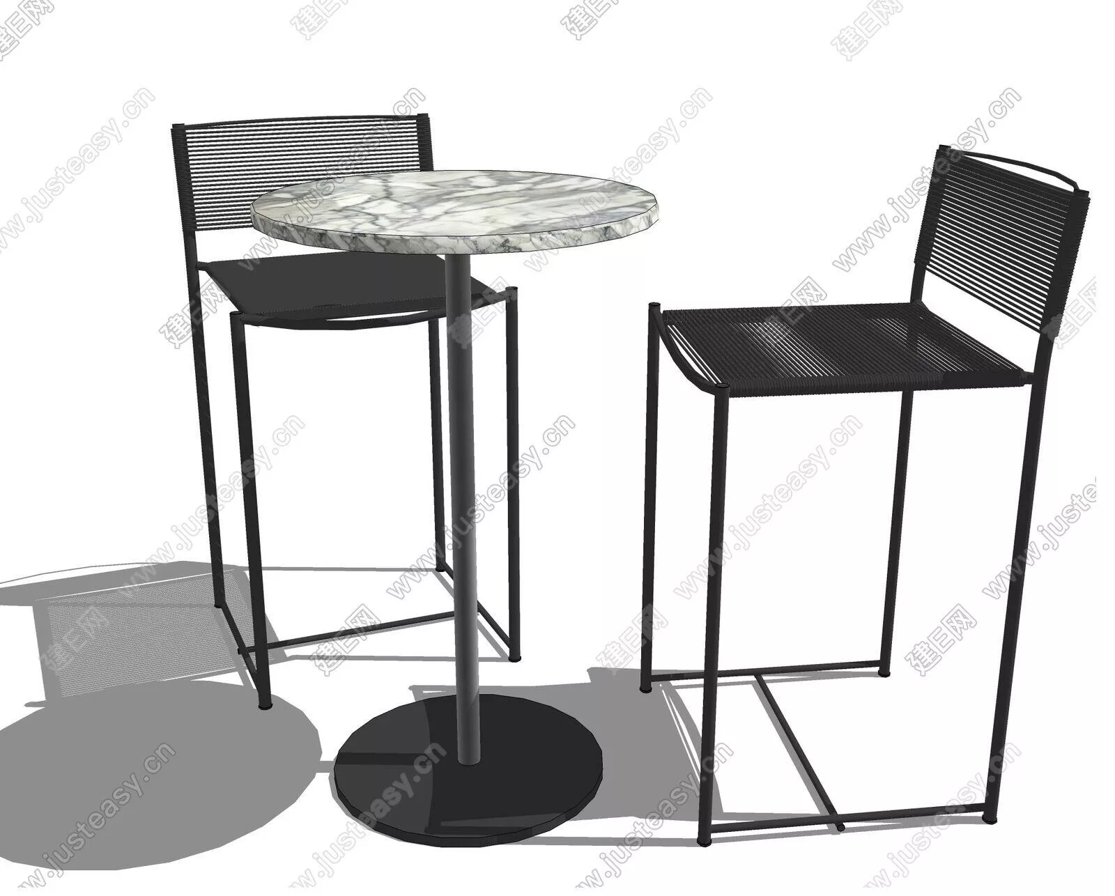 MODERN BAR CHAIR - SKETCHUP 3D MODEL - ENSCAPE - 109068397