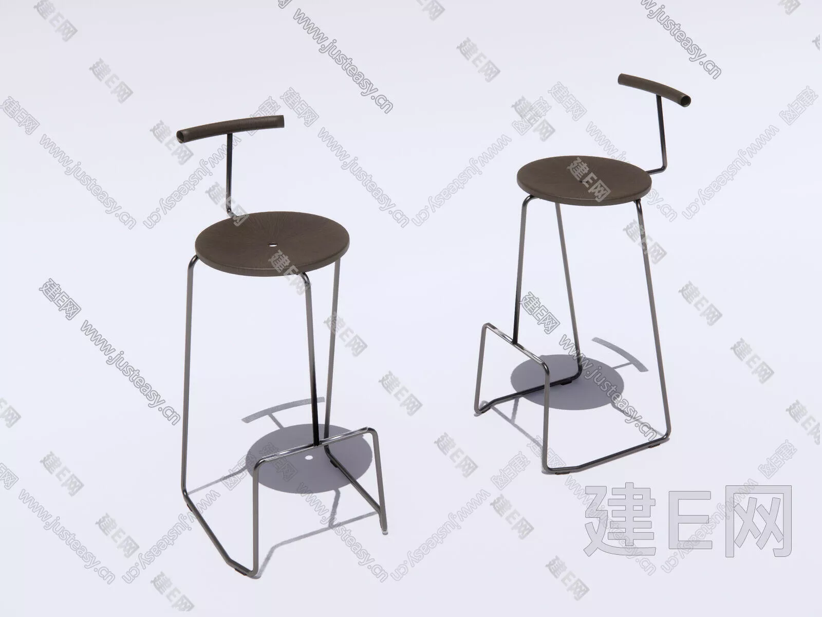 MODERN BAR CHAIR - SKETCHUP 3D MODEL - ENSCAPE - 109593998