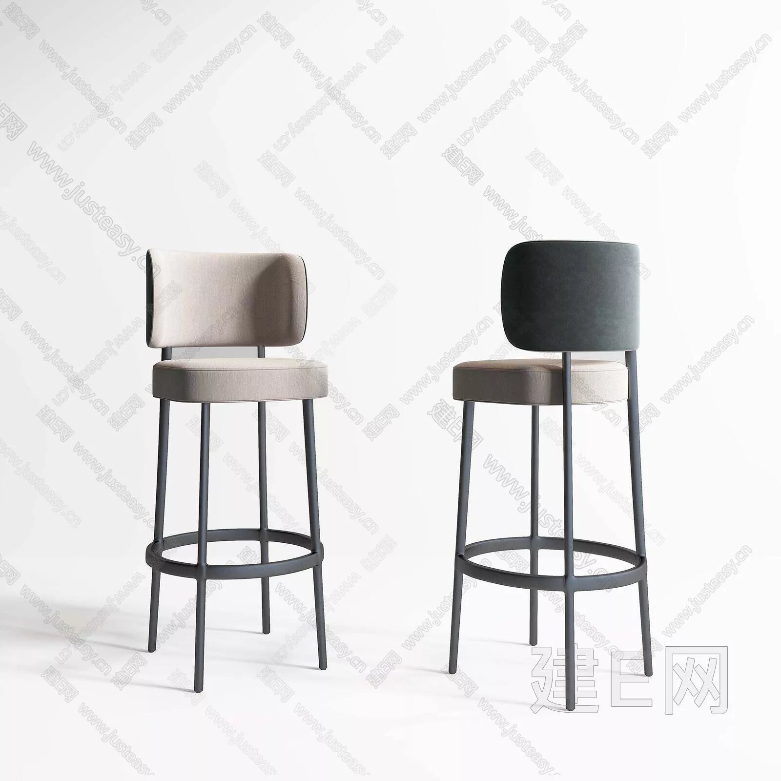 MODERN BAR CHAIR - SKETCHUP 3D MODEL - ENSCAPE - 110576910