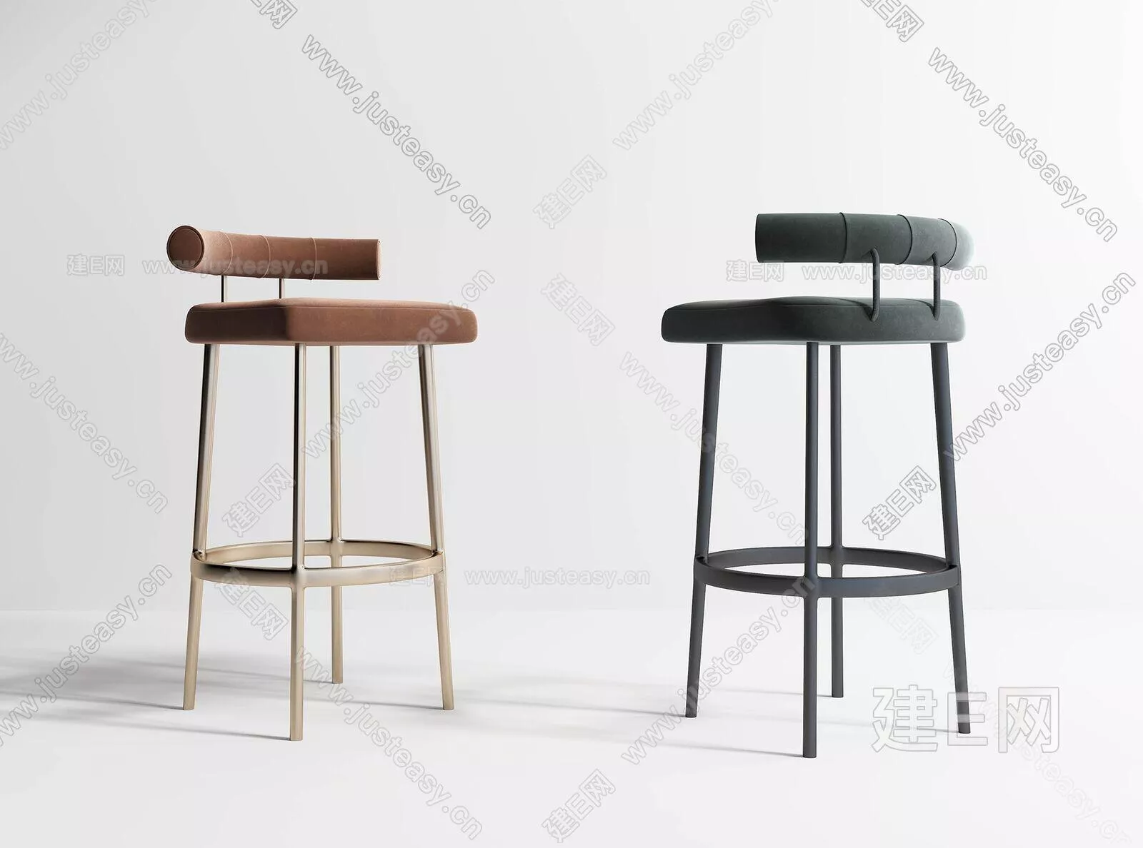 MODERN BAR CHAIR - SKETCHUP 3D MODEL - ENSCAPE - 110576960