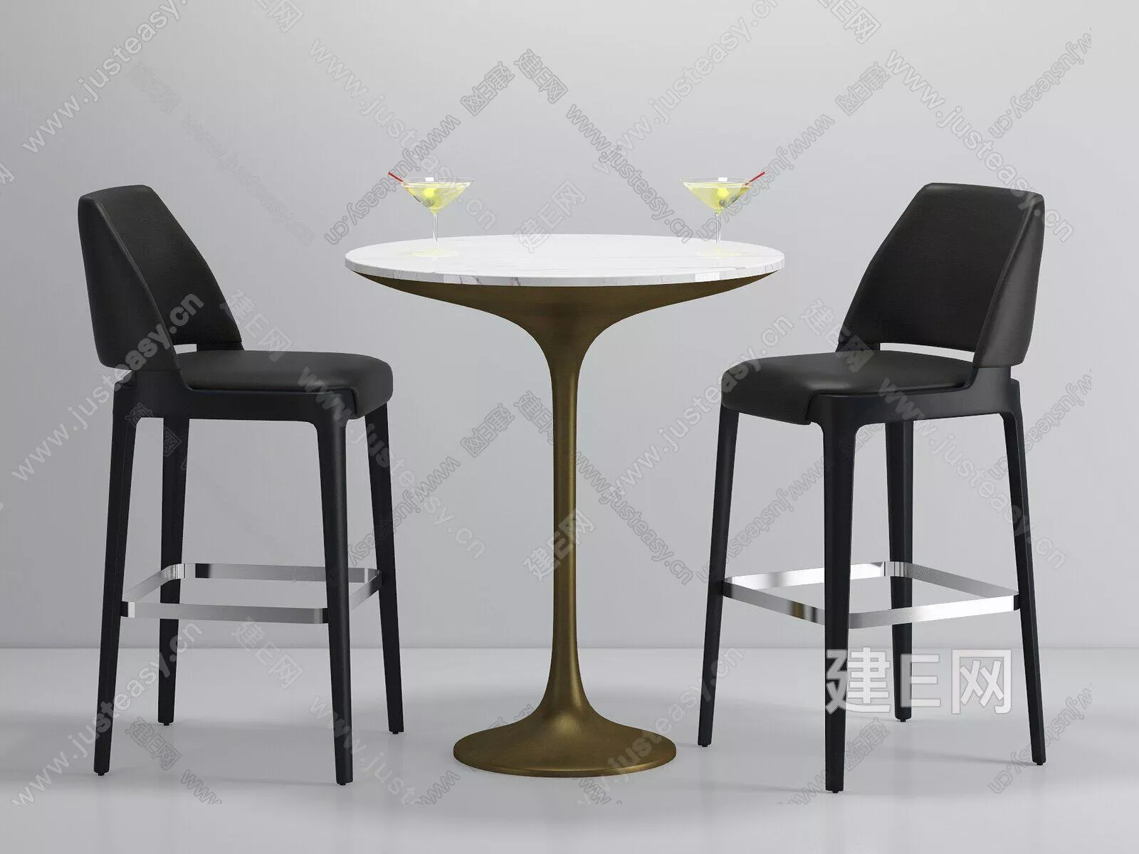 MODERN BAR CHAIR - SKETCHUP 3D MODEL - ENSCAPE - 111234520