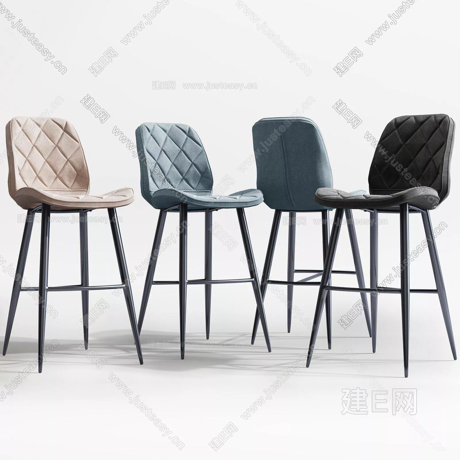 MODERN BAR CHAIR - SKETCHUP 3D MODEL - ENSCAPE - 111496473