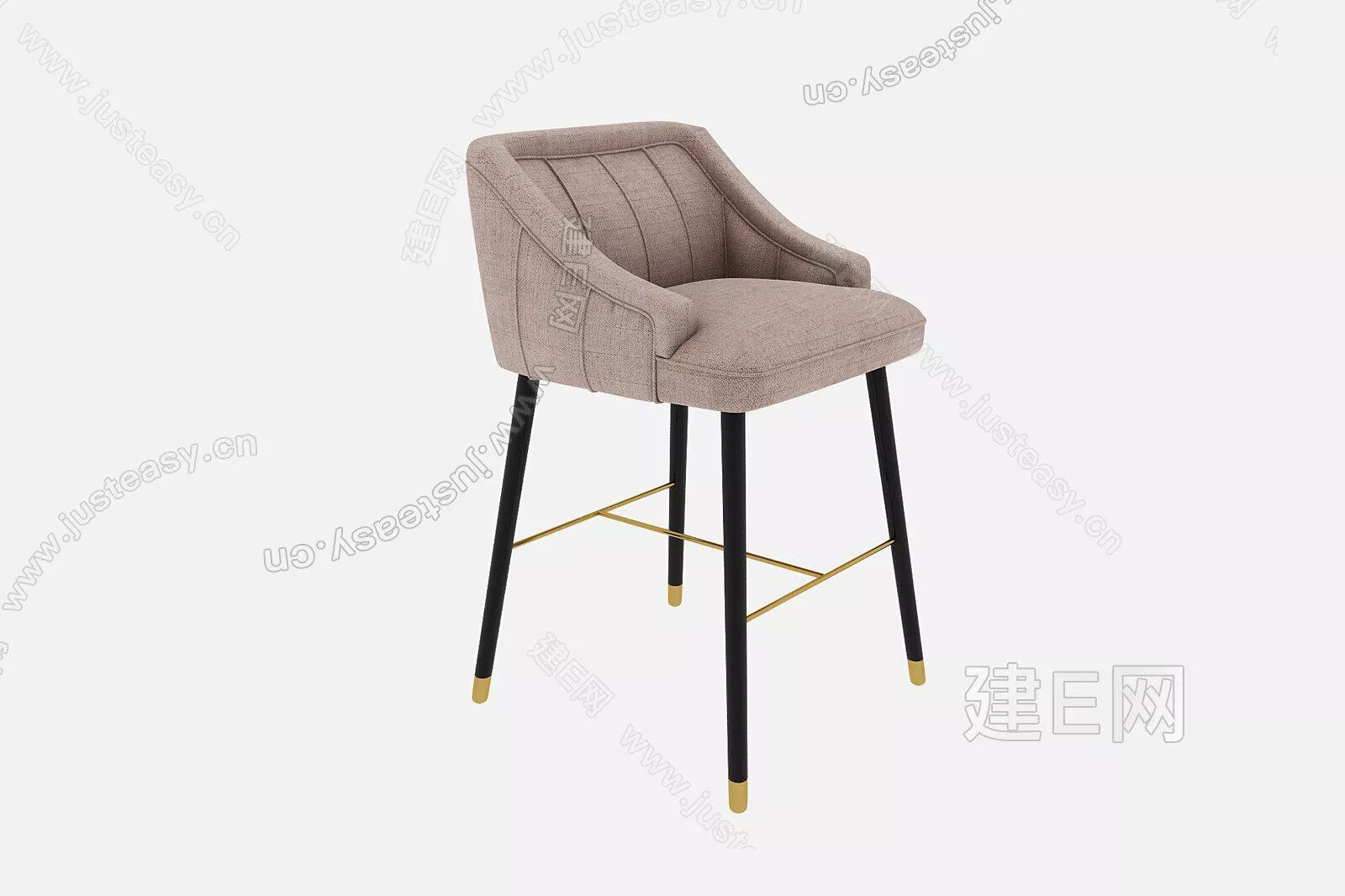 MODERN BAR CHAIR - SKETCHUP 3D MODEL - ENSCAPE - 111627673