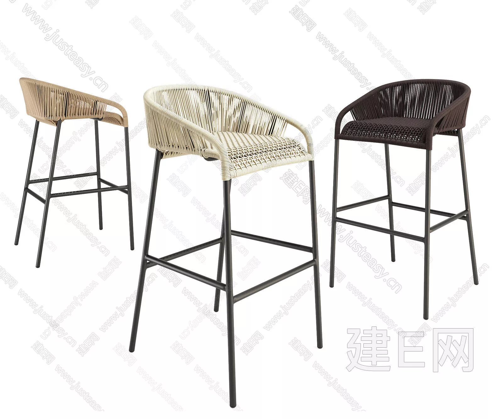 MODERN BAR CHAIR - SKETCHUP 3D MODEL - ENSCAPE - 113263980