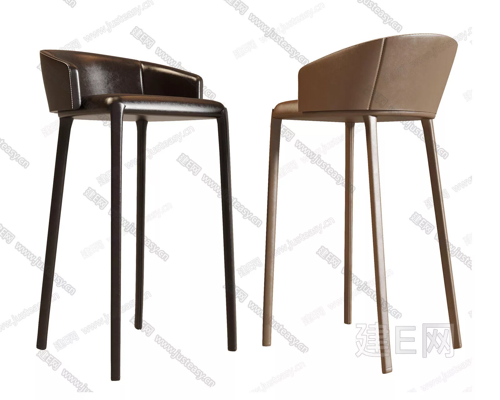 MODERN BAR CHAIR - SKETCHUP 3D MODEL - ENSCAPE - 114314631