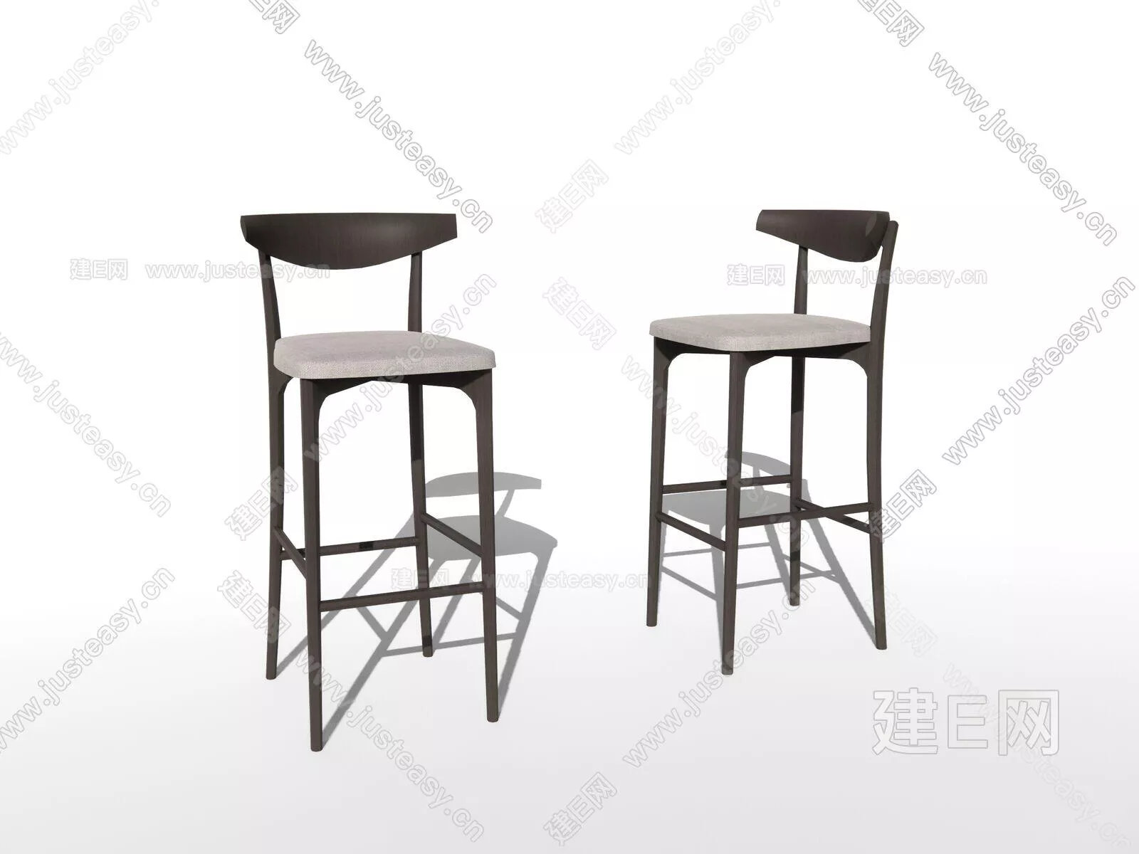 MODERN BAR CHAIR - SKETCHUP 3D MODEL - ENSCAPE - 116213230