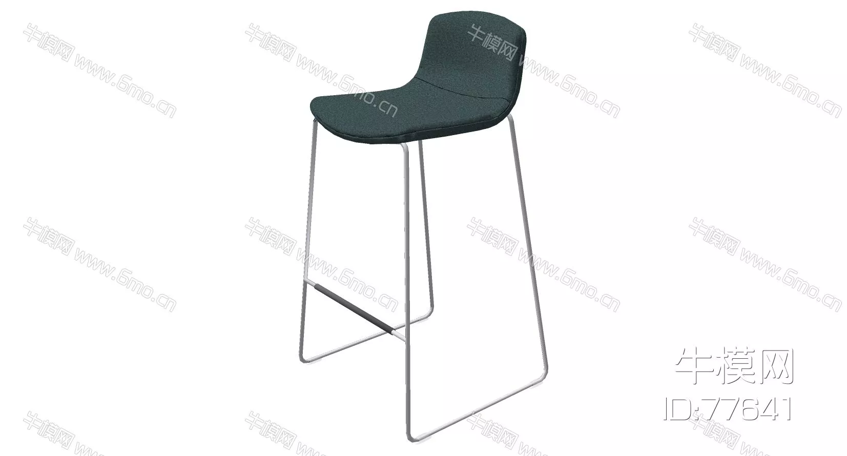 MODERN BAR CHAIR - SKETCHUP 3D MODEL - ENSCAPE - 77641