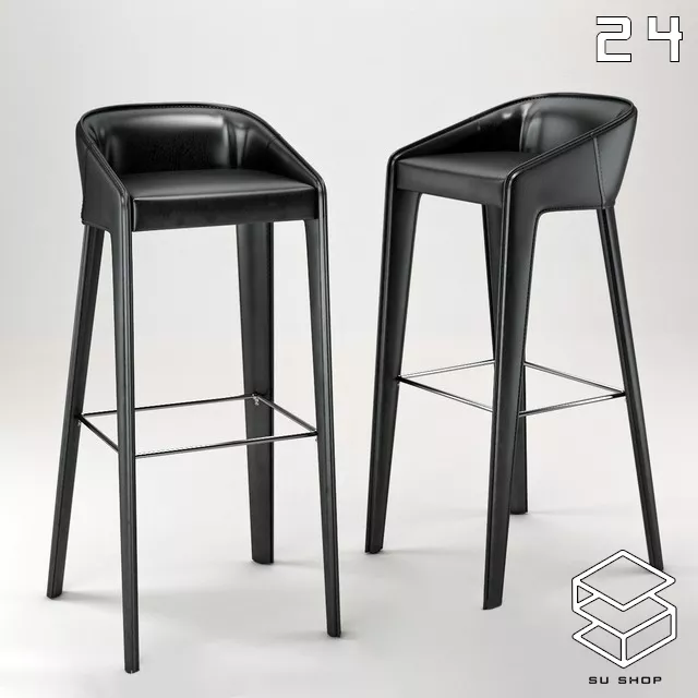 MODERN BAR STOOL - SKETCHUP 3D MODEL - VRAY OR ENSCAPE - ID00951