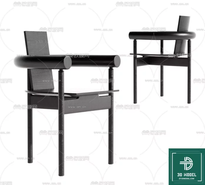 MODERN BAR STOOL - SKETCHUP 3D MODEL - VRAY OR ENSCAPE - ID01085