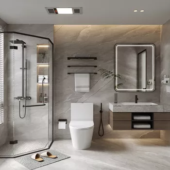 MODERN BATHROOM - SKETCHUP 3D SCENE - ENSCAPE - ID01136