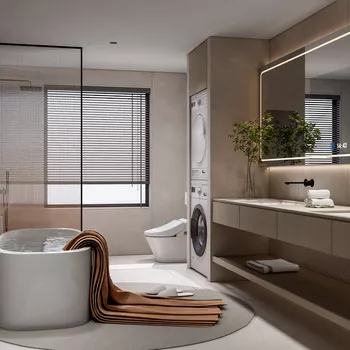 MODERN BATHROOM - SKETCHUP 3D SCENE - ENSCAPE - ID01159