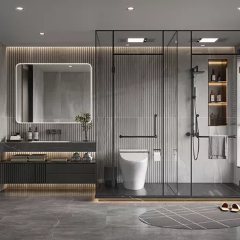 MODERN BATHROOM - SKETCHUP 3D SCENE - ENSCAPE - ID01161