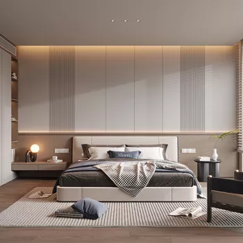 MODERN BEDROOM - SKETCHUP 3D SCENE - ENSCAPE - ID01937