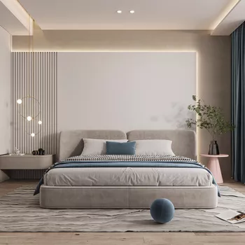 MODERN BEDROOM - SKETCHUP 3D SCENE - VRAY - ID01972