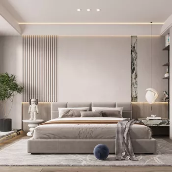 MODERN BEDROOM - SKETCHUP 3D SCENE - VRAY - ID01974