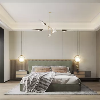 MODERN BEDROOM - SKETCHUP 3D SCENE - VRAY - ID01984