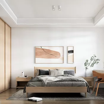 MODERN BEDROOM - SKETCHUP 3D SCENE - VRAY - ID01988