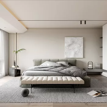 MODERN BEDROOM - SKETCHUP 3D SCENE - VRAY - ID01991