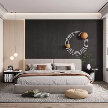 MODERN BEDROOM - SKETCHUP 3D SCENE - VRAY - ID01998