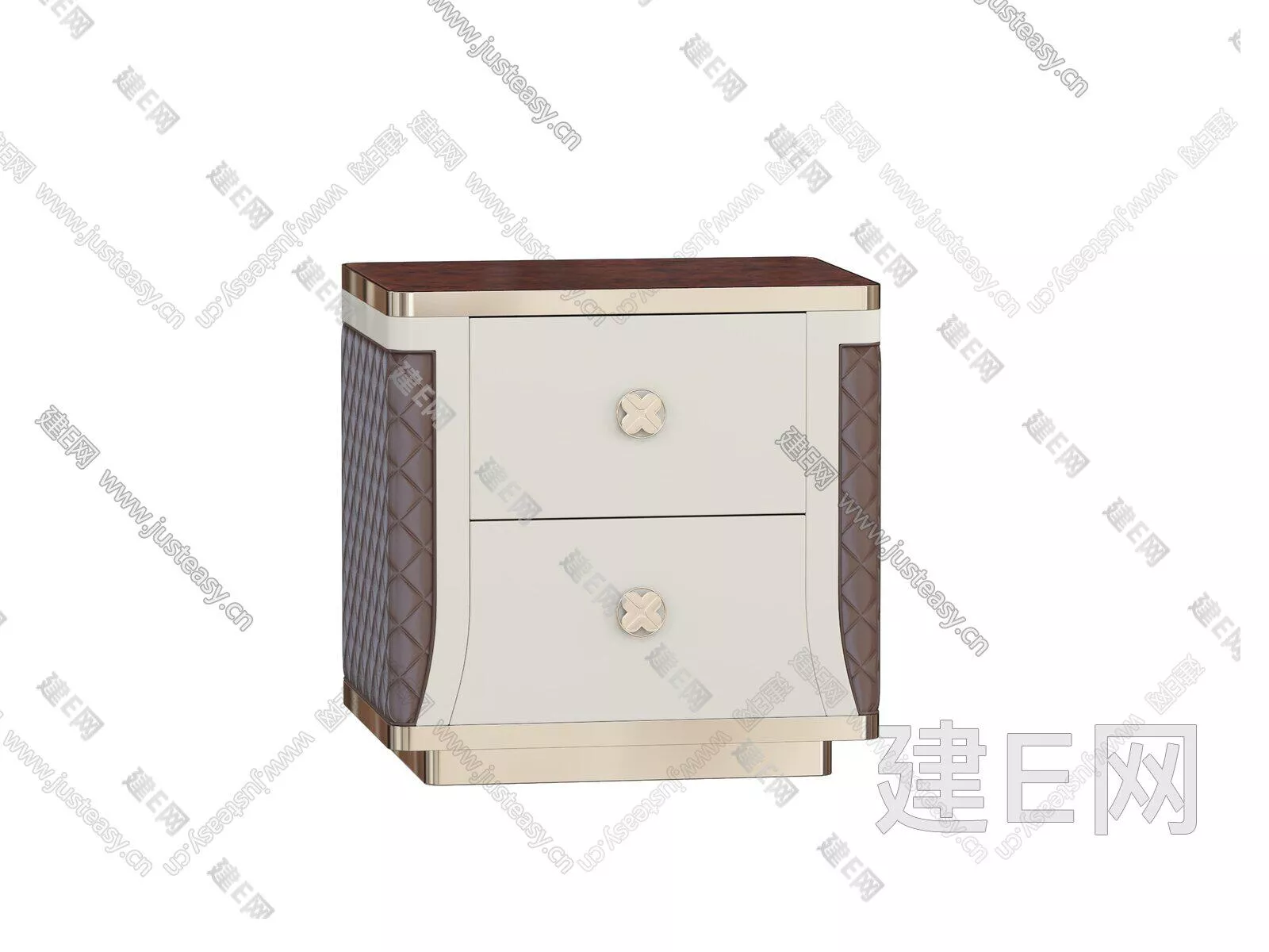 MODERN BEDSIDE TABLE - SKETCHUP 3D MODEL - ENSCAPE - 104941658