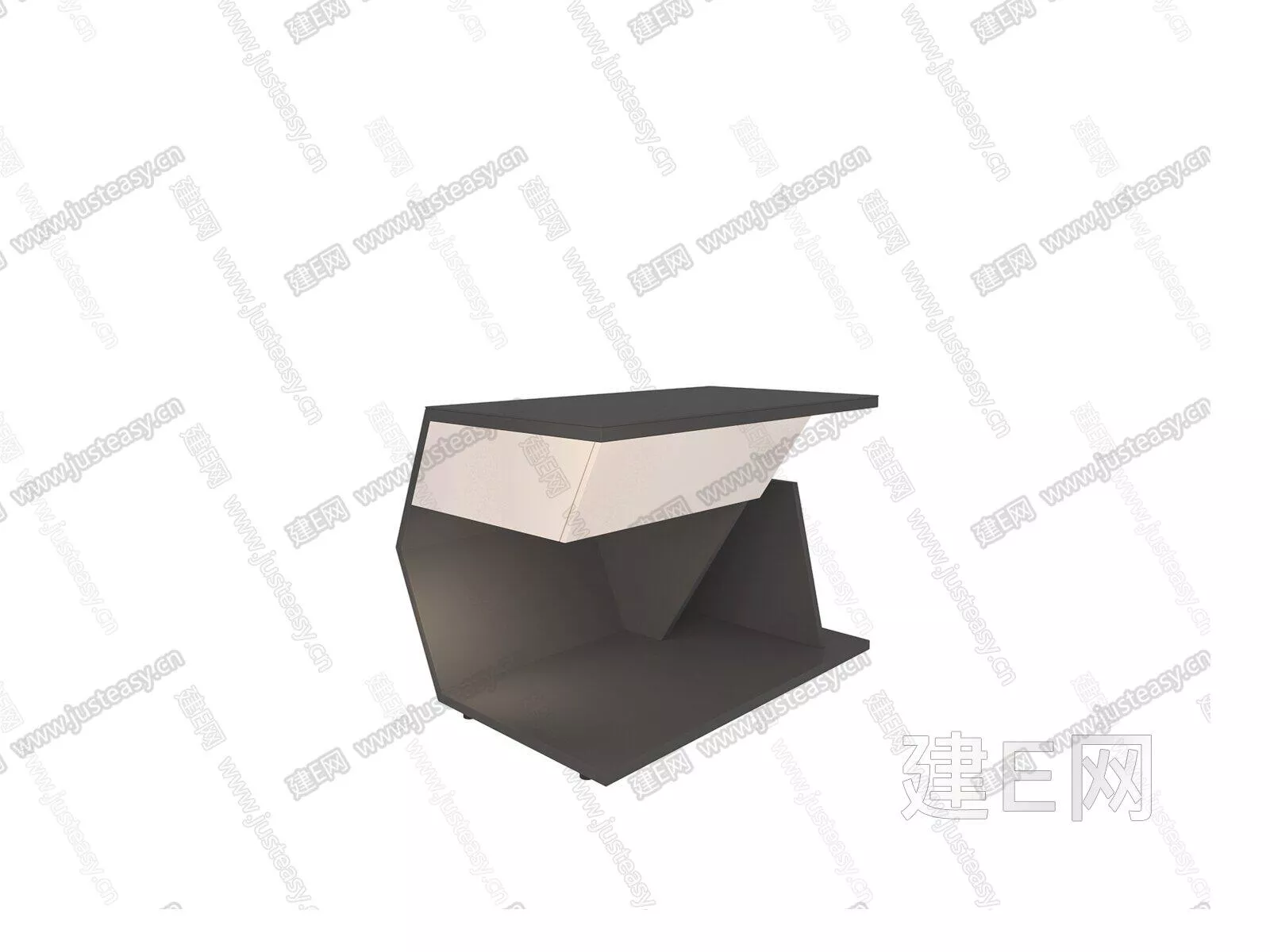 MODERN BEDSIDE TABLE - SKETCHUP 3D MODEL - ENSCAPE - 105269271