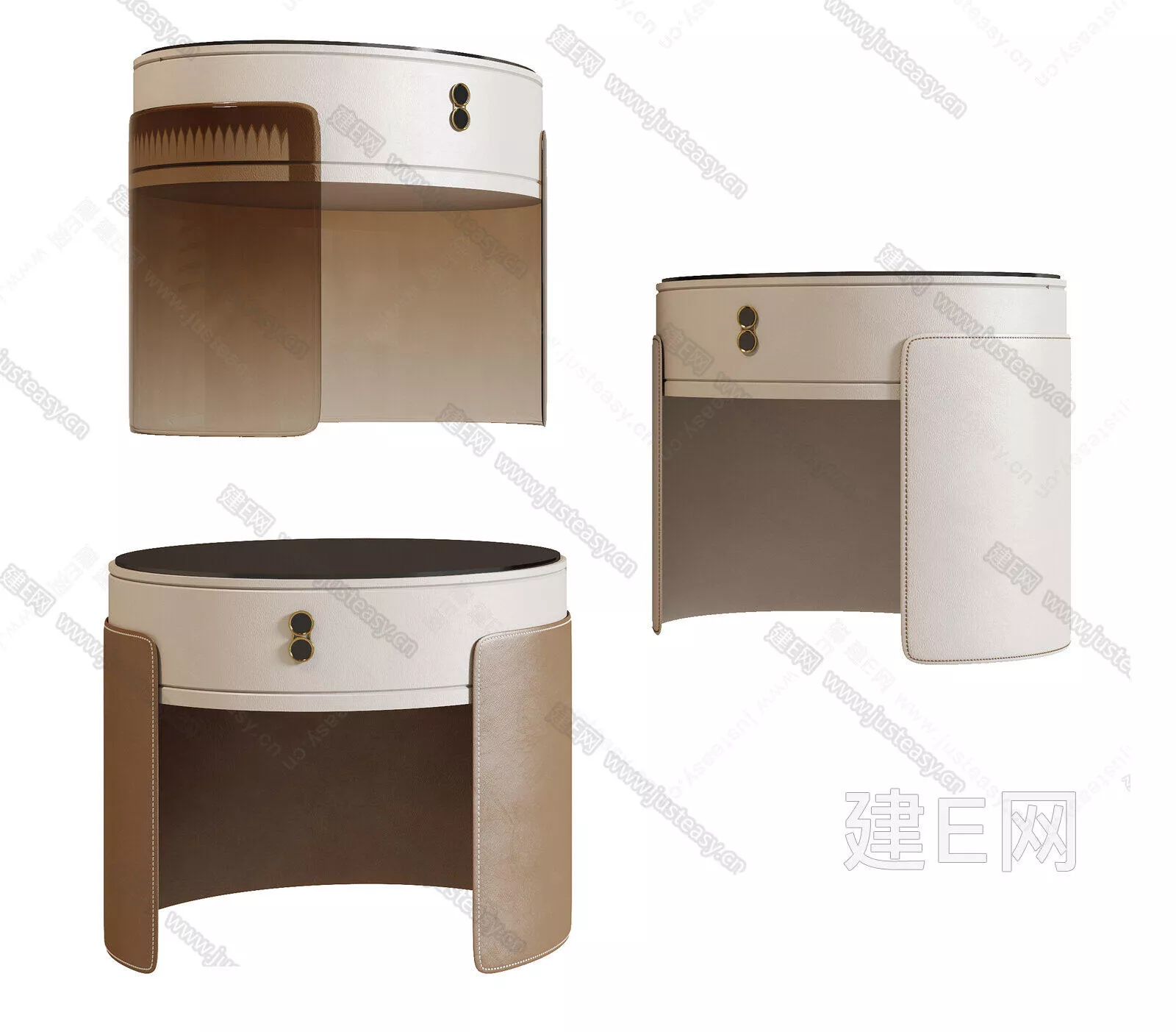 MODERN BEDSIDE TABLE - SKETCHUP 3D MODEL - ENSCAPE - 117263638