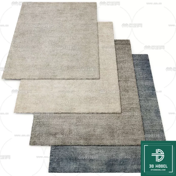 MODERN CARPET - SKETCHUP 3D MODEL - VRAY OR ENSCAPE - ID02752