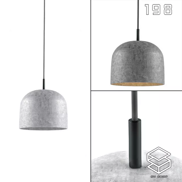 MODERN CEILING LIGHT - SKETCHUP 3D MODEL - VRAY OR ENSCAPE - ID03175