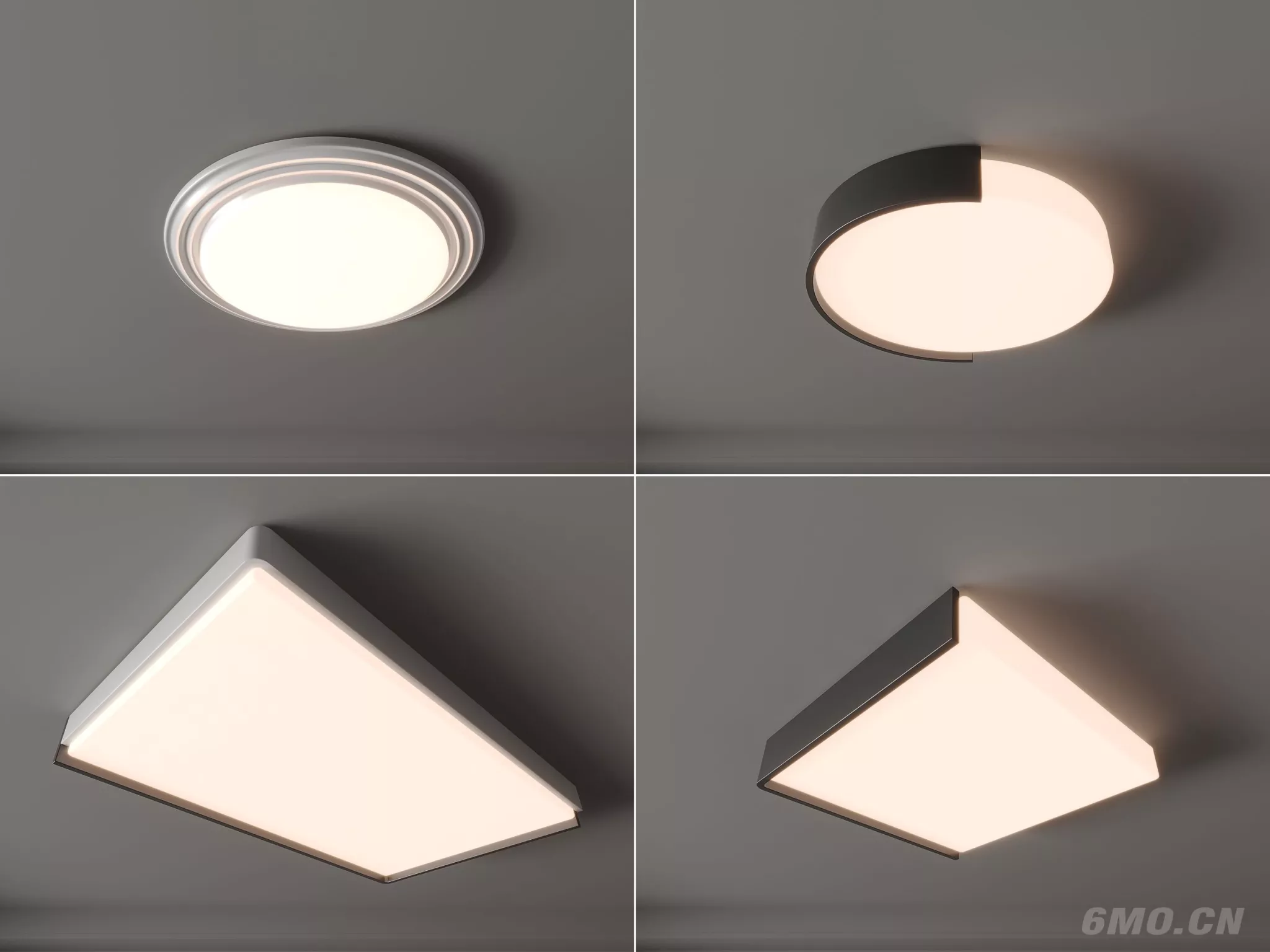 MODERN CELING LIGHT - SKETCHUP 3D MODEL - VRAY - 243080