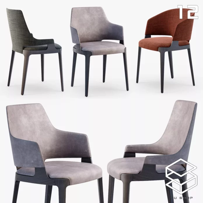 MODERN CHAIR - SKETCHUP 3D MODEL - VRAY OR ENSCAPE - ID03329