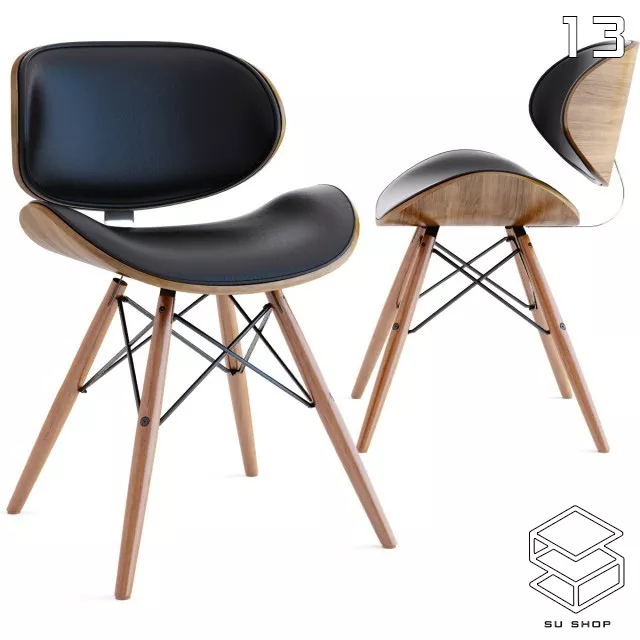 MODERN CHAIR - SKETCHUP 3D MODEL - VRAY OR ENSCAPE - ID03330