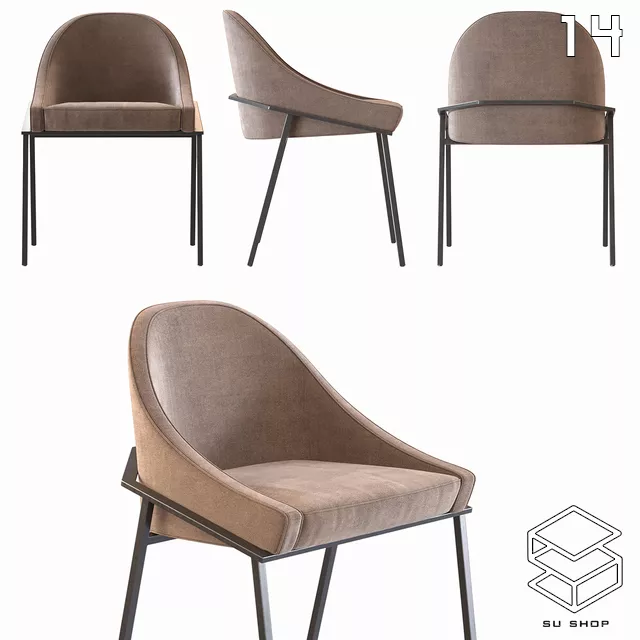 MODERN CHAIR - SKETCHUP 3D MODEL - VRAY OR ENSCAPE - ID03331