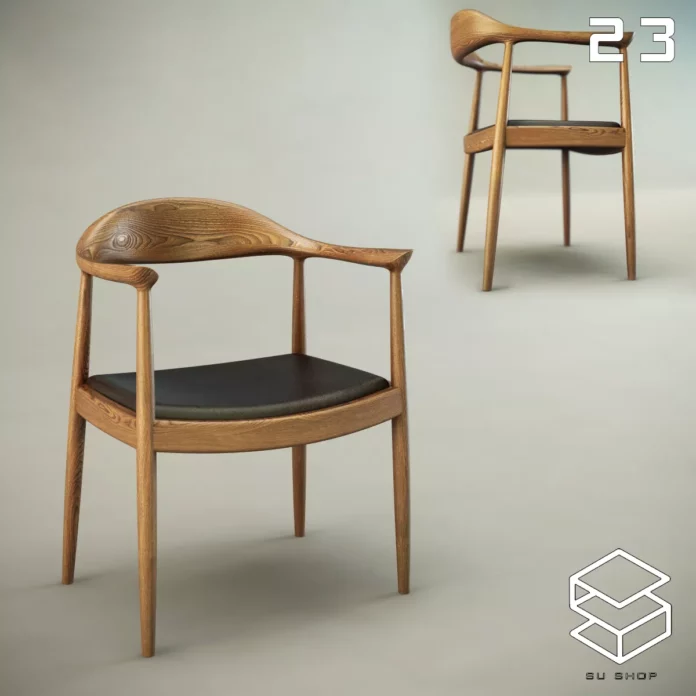 MODERN CHAIR - SKETCHUP 3D MODEL - VRAY OR ENSCAPE - ID03340