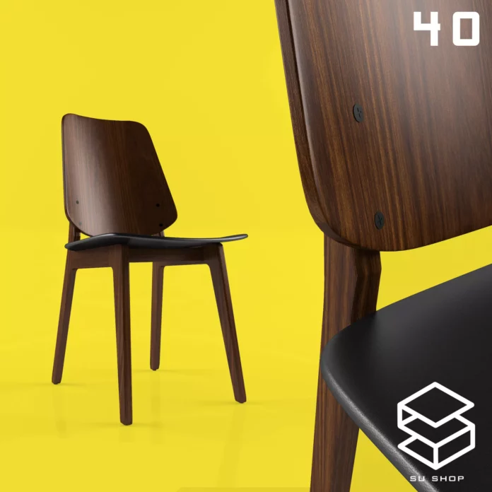 MODERN CHAIR - SKETCHUP 3D MODEL - VRAY OR ENSCAPE - ID03359