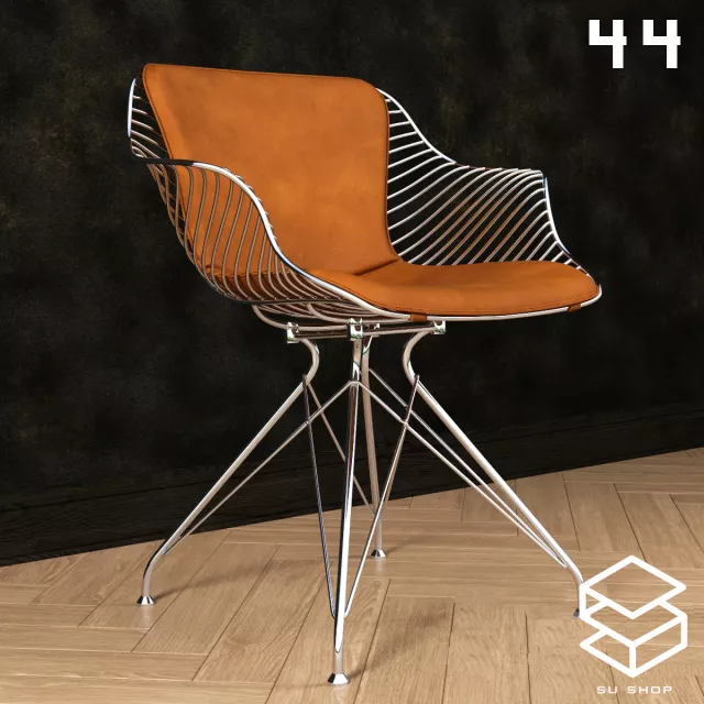 MODERN CHAIR - SKETCHUP 3D MODEL - VRAY OR ENSCAPE - ID03363