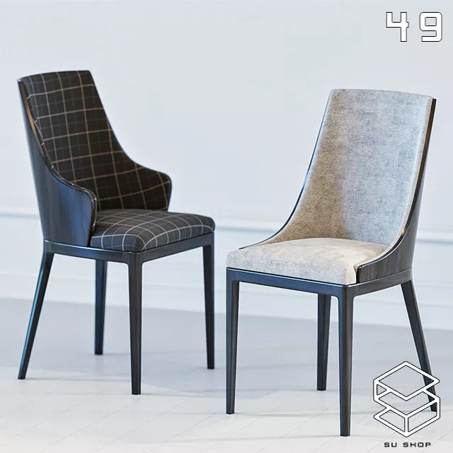 MODERN CHAIR - SKETCHUP 3D MODEL - VRAY OR ENSCAPE - ID03368