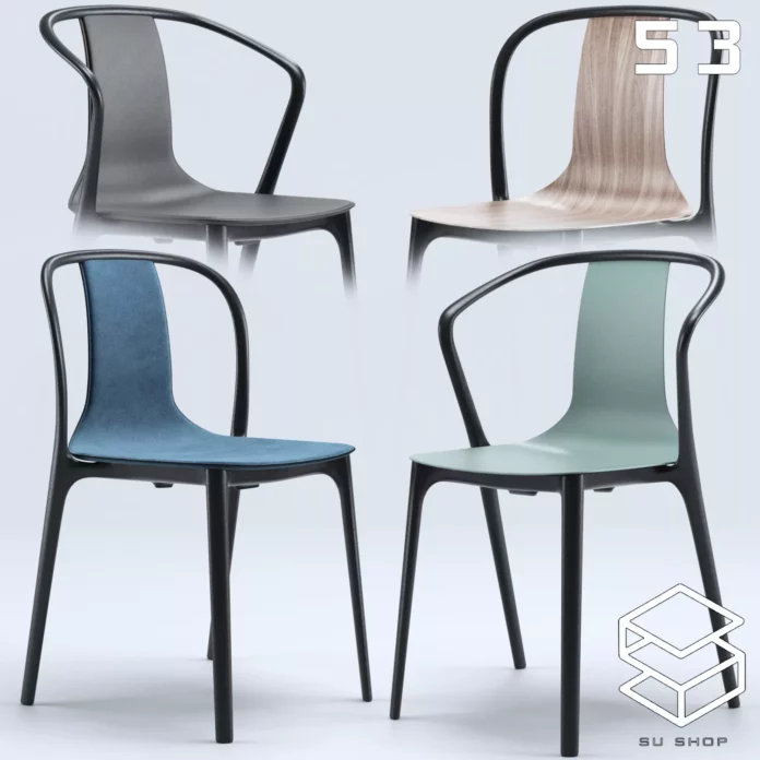 MODERN CHAIR - SKETCHUP 3D MODEL - VRAY OR ENSCAPE - ID03373