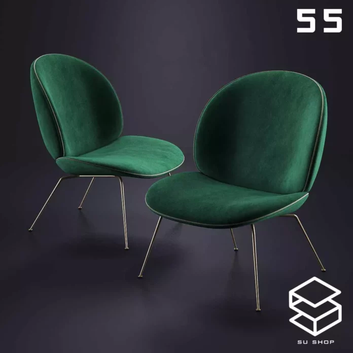 MODERN CHAIR - SKETCHUP 3D MODEL - VRAY OR ENSCAPE - ID03375