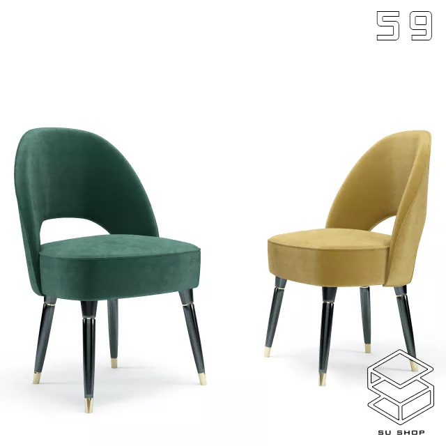 MODERN CHAIR - SKETCHUP 3D MODEL - VRAY OR ENSCAPE - ID03379