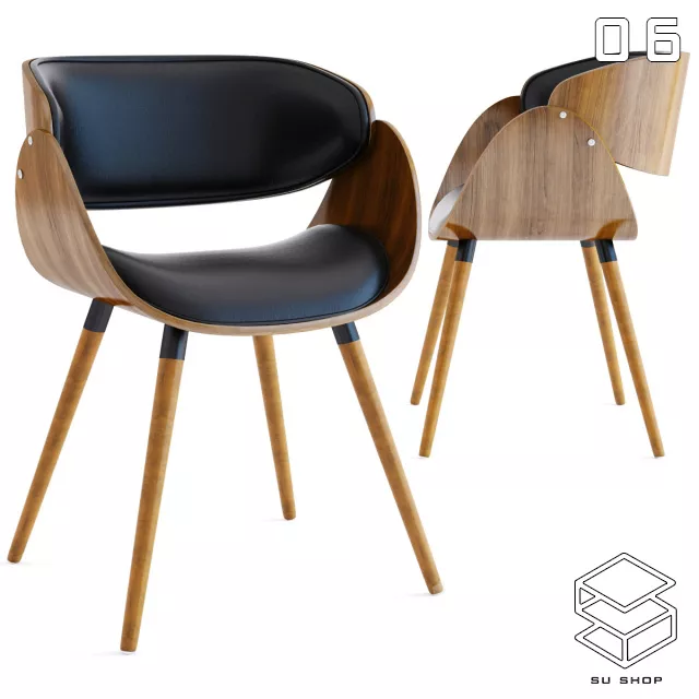 MODERN CHAIR - SKETCHUP 3D MODEL - VRAY OR ENSCAPE - ID03380