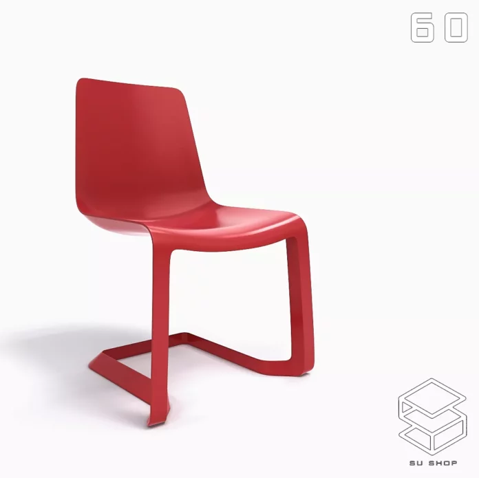 MODERN CHAIR - SKETCHUP 3D MODEL - VRAY OR ENSCAPE - ID03381