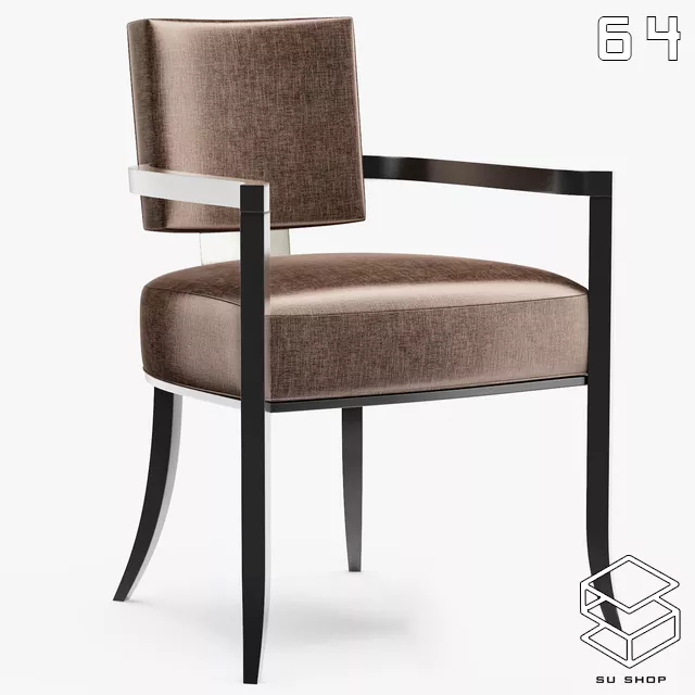 MODERN CHAIR - SKETCHUP 3D MODEL - VRAY OR ENSCAPE - ID03385