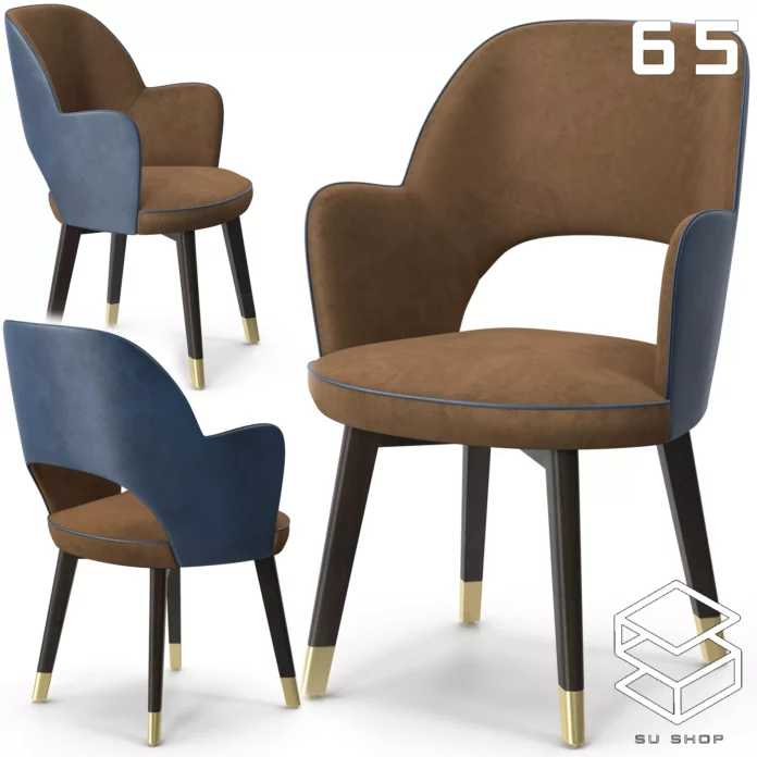 MODERN CHAIR - SKETCHUP 3D MODEL - VRAY OR ENSCAPE - ID03386